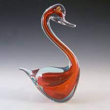 Swan Figurine Types Of Glassware