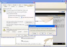 The process to follow isn't difficult, but this works for old messages that you have left in your email. Moving From Outlook Express To Outlook