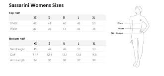 Sassarini Size Guide