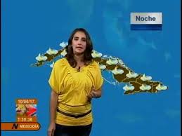 La temperatura máxima sería de 33 y la mínima. Estado Del Tiempo En Cuba Youtube
