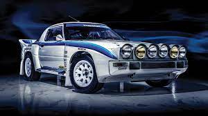 What kind of rally cars are in wrc? Rare Mazda Rx 7 Group B Rally Car Fails To Sell At Auction