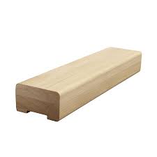 Creative Stair Parts 2 75 In X 8 Ft Raw Unfinished Poplar Wood Handrail Lowes Com Wood Handrail Handrail Wood Stairs