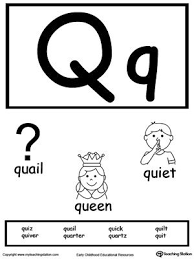 Letter Q Printable Alphabet Flash Cards For Preschoolers Alphabet Flashcards Flashcards Alphabet Printables