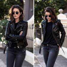 Untitled Leather Jacket Outfits Edgy Outfits For Women Womens Fashion Jackets