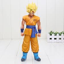 Picking up after the events of dragon ball, goku has matured and continues his adventures with his son gohan as they face off against powerful villains like vegeta. Dbz Super Saiyan Son Goku Yellow Hair Resurrection F Pvc Action Figure 26cm Dbz Super Saiyan Son Goku Yellow Hair Dbz Super Saiyan Yellow Hair Son Goku