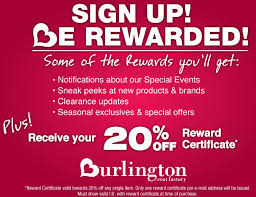 Burlington Coat Factory 20 Off When You Sign Up For Their Email Newsletter Https Www Burlingtonsignup Burlington Coat Factory Burlington Email Newsletters