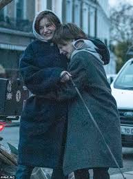 What is christine and the queens up to? The Crown S Emma Corrin Wears Hoodie On London Dog Walk With Pal Christine And The Queens Daily Mail Online