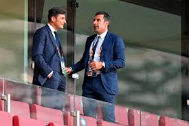 The giant ever given container ship remains wedged in the suez canal. Uefa Europa League On Twitter Serial Winners With Inter In Attendance Nerazzurri Heroes Javier Zanetti Luis Figo Deep In Discussion In Cologne Uelfinal Https T Co E81kprc05f