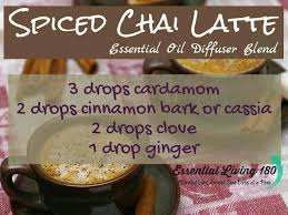 Mix With Almond Milk For Divine Chai Latte Essential Oil Diffuser Recipes Cooking With Essential Oils Oil Diffuser Recipes