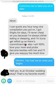 Vines And Thighs R Tinder