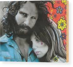 Mr Mojo Risin and Pam Wood Print