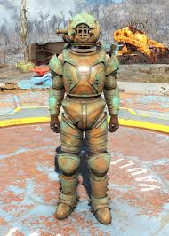 In 1914, chester macduffee constructed the first suit with ball bearings, as the medium to provide movement to a joint. Rescue Diver Suit Fallout Wiki Fandom