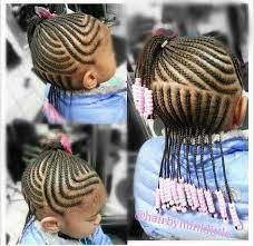 Little Girl Natural Hair Half Up Half Down Braided Cornrows Toddler Braided Hairstyles Girls Hairstyles Braids Braids For Kids