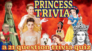 It's actually very easy if you've seen every movie (but you probably haven't). Princess Trivia Quiz 21 Questions About Famous Fictional Princesses Road Tripvia Ep 586 Youtube