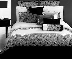 Black White Style Bedding Set Retro Printed Home Textile Comforter Duvet Cover Queen King Size 4pcs Bedcloth Cheap Bedding Sets Queen Bedding Sets Bedding Sets