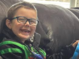 He never stops smiling