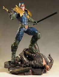 Judge Dredd Exclusive Statue Judge Dredd Judge Dredd Comic Statue