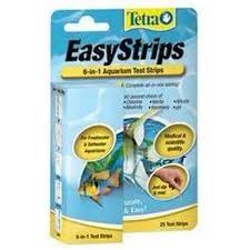 tetra second nature 19542 6 in 1 easystrips test strips 25 pack