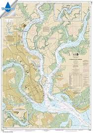 Paradise Cay Publications Noaa Chart 11524 Charleston Harbor 34 7 X 49 5 Waterproof