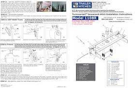 High sky rv parts is proud to offer the best selection in gooseneck hitches on the market today. Model 1108r Turnoverball Gooseneck Hitch Installation Instructions B W Trailer Hitches Turnoverball Model 1108 Ford User Manual Page 2 2