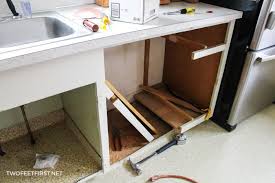 adding a dishwasher to existing cabinets