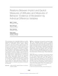 relations between implicit and explicit