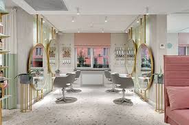 An establishment providing people, especially women, with personal services such as hair. Cute Cava Beauty Salon Location Kyiv Ukraine Team Leader Kateryna Mardanova Project Architect Salon Interior Design Beauty Salon Decor Hair Salon Interior