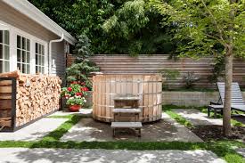 A patio slab is also ideal for a hot tub, but it has to be level. Hot Tub Pavers Houzz