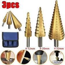 Pin By Roberto On Utensileria In 2020 Step Drill Wood Drill Bits Step Drill Bits