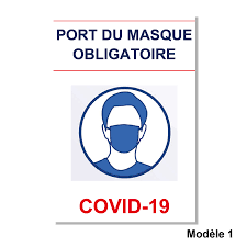 Isère masque obligatoire, jour 1. Affichette Port Du Masque Obligatoire Imprimer En Ligne Facimprimeur Fr