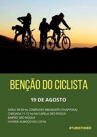 O número de ciclistas no brasil é grande, apesar da violência do trânsito: Domingo Dia 19 Tem Passeio Ciclistico Bencao Do Ciclista Em Timbo Timbo Sc