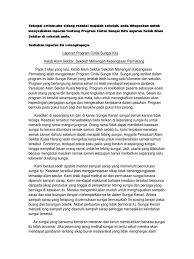 Hisham ahmad 7.351 views9 year ago. Karangan Cintailah Sungai Kita