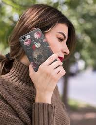 Dark Academia Skull Bouquet Aesthetic Phone Case