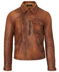 Polo Ralph Lauren Men S Leather Jacket Brown Xxl Leather Jacket Leather Jacket Style Lambskin Jacket
