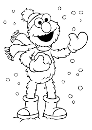 Print Coloring Image Momjunction Elmo Coloring Pages Sesame Street Coloring Pages Barbie Coloring Pages