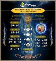 Forum Syair Togel Shanghai 7 Agustus 2020 Hari Jumat Shanghai Sydney Guangzhou