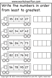 Least To Greatest 3 Worksheets Free Printable Worksheets Worksheetfun Kindergarten Math Worksheets First Grade Worksheets 1st Grade Math Worksheets