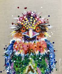 Pin By Vanessa Perske Paintings On Australian Animal Paintings Animal Paintings Painting Moose Art