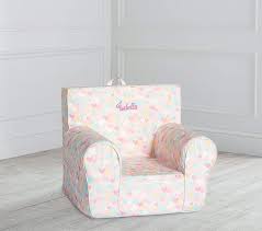 Blush Retro Hearts Anywhere Chair 174 Slipcovers For Chairs Toddler Chair Pottery Barn Kids