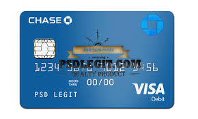 With your debit card, you can withdraw from over 21,000 atms nationwide, for free on your first two (2) withdrawals each month*. Usa Chase Visa Debit Card Psd Template Download Psdlegit Com