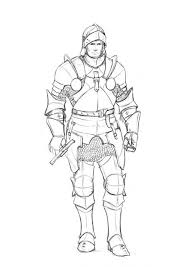 How To Draw A Knight Step By Step Tutorial Armor Drawing Knight Drawing Medieval Drawings