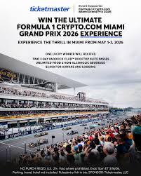 The chance to experience #MiamiGP like never before is right at your finger  tips. 👀 Sign up now until Mon, March 16th at 11PM ET 🏎️ 🔗 For more  details on rules