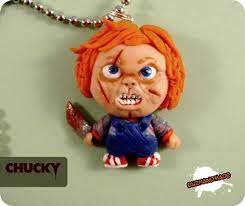 Fimo Chucky By Buzhandmade Deviantart Com Chucky Bride Of Chucky Doll Horror Crafts