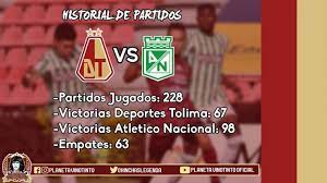 Tolima 1 atlético nacional 0 | 26/11/17 cuadrangulares. Sumario De Un Partido Aparte Tolima Online