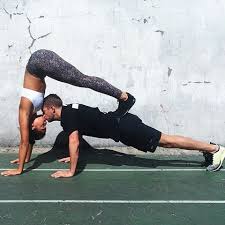 Hbfit Couples Yoga Couples Yoga Poses Couples Yoga Challenge