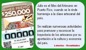 Loteria Tradicional 287 Resultados Jueves 13 Julio 2017 Loteria Loteria Electronica Puerto Rico