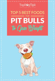 Your veterinarian estimates a healthy weight for the dog to be. 6 Dog Foods For Pitbulls To Gain Weight Best Dog Food Positive Dog Training Dog Behavior Training