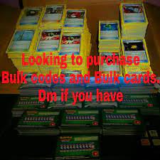 Maybe you would like to learn more about one of these? Sell Me Your Bulk Pokemon Codes Or Pokemon Cards For Sale In San Antonio Tx 5miles Buy And Sell