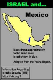 May 08, 2020 · la partición original de palestina, ideada para acomodar las reivindicaciones árabes y judías, jamás se cumplió. Comparison Of The Size Of Israel Vs Mexico Iris