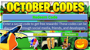 All New Secret Halloween Codes In Build A Boat For Treasure Roblox October 2020 Youtube